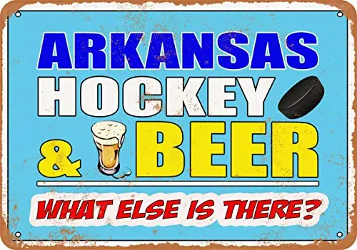 Metal Sign - Hockey and Beer - Vintage Look
Metal Sign - Hockey and Beer - Vintage Look