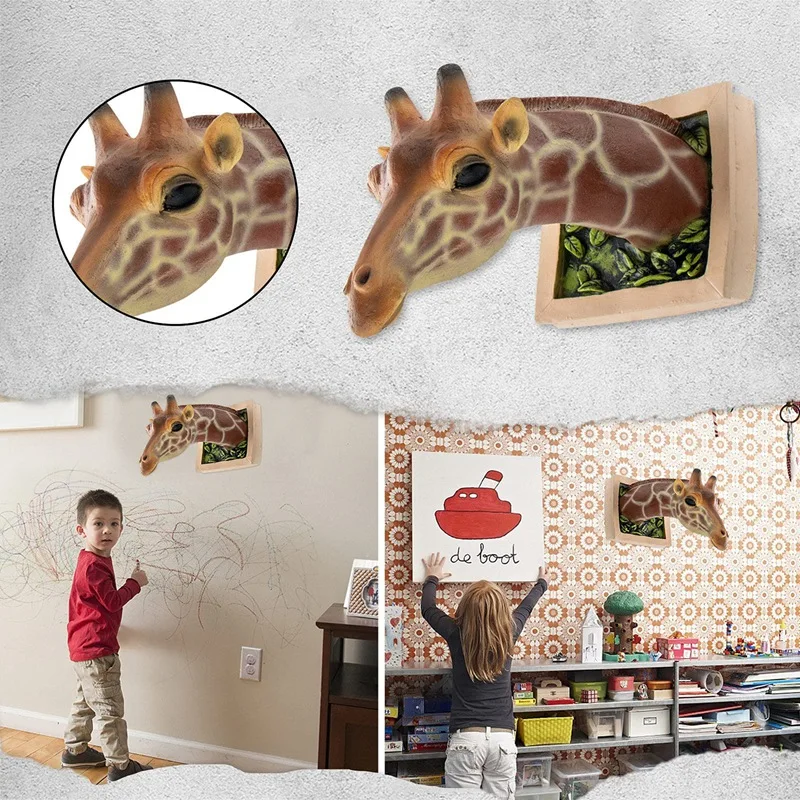 Giraffe Head Wall Mounted Statue Art Home Garden Living Room Bar Ornament Giraffe Bust Wildlife Animal Statue Wall Art
Giraffe Head Wall Mounted Statue Art Home Garden Living Room Bar Ornament Giraffe Bust Wildlife Animal Statue Wall Art