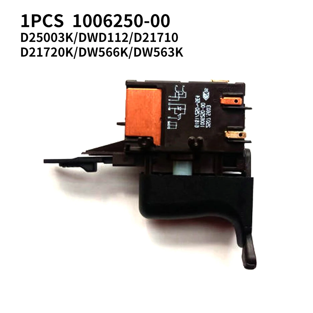 Switch Power Tool Accessories 1006250-00 For D25003K DWD112S DWD112 DWD112E D21721K D21716K D21101 D21710 D21720K DW566K DW563K
Switch Power Tool Accessories 1006250-00 For D25003K DWD112S DWD112 DWD112E D21721K D21716K D21101 D21710 D21720K DW566K DW563K