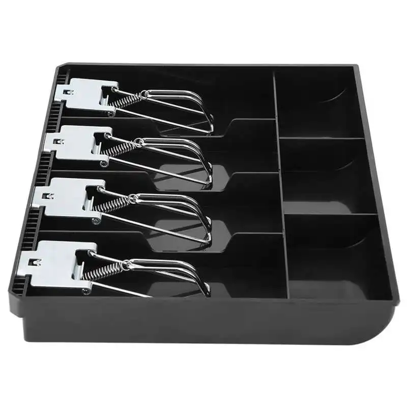 Cash Drawer Register Insert Tray Replacement Cashier Four Box with Metal Clip Cash Register Insert
Cash Drawer Register Insert Tray Replacement Cashier Four Box with Metal Clip Cash Register Insert