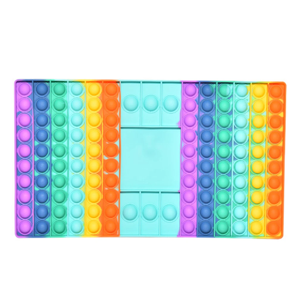 Silicone Push Bubble Sensory Squeezing Toy Anti-stress Relaxing Fidget Toys Stress Relieve Autism Needs Silicone Christmas Gift
Silicone Push Bubble Sensory Squeezing Toy Anti-stress Relaxing Fidget Toys Stress Relieve Autism Needs Silicone Christmas Gift