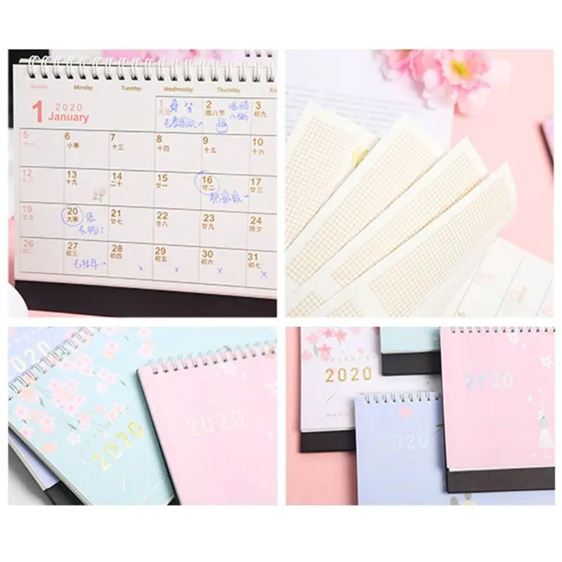 Beautiful Cherry Pattern Standing Paper 2020 Double Coil Calendar Memo Daily Schedule Table Planner Yearly Agenda Desk Organizer
Beautiful Cherry Pattern Standing Paper 2020 Double Coil Calendar Memo Daily Schedule Table Planner Yearly Agenda Desk Organizer