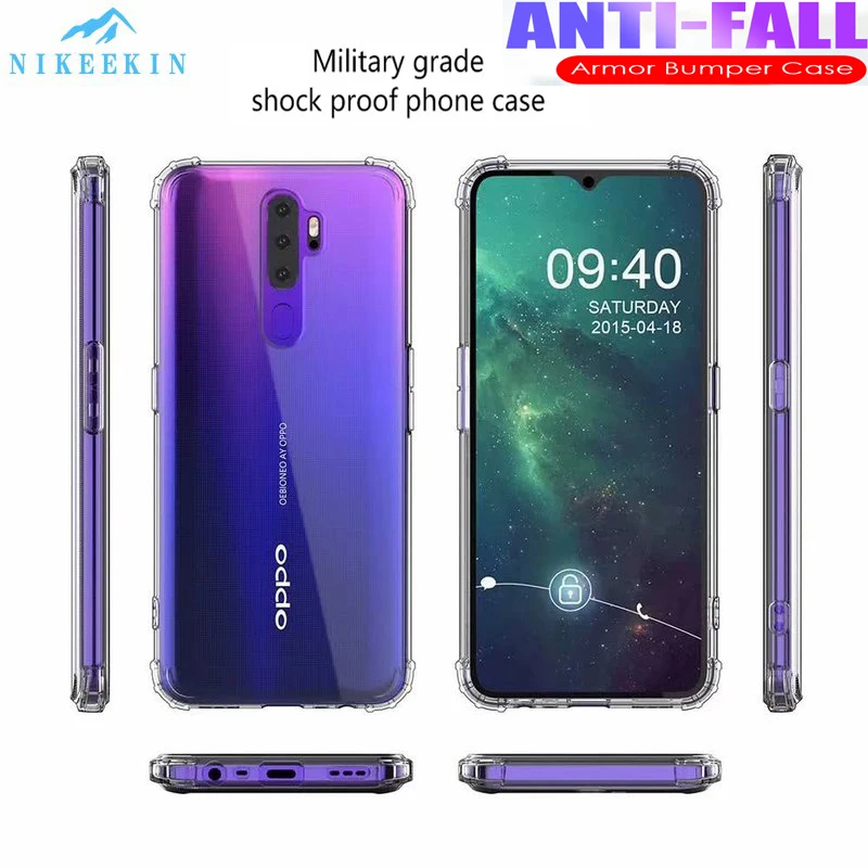 Фото Военная Униформа Heavy Защитный чехол для OPPO A52 A72 A92 A91 A8 A31 A9 A5 2020 A11X A1 A83 A73 A7 A1K A3S A5S