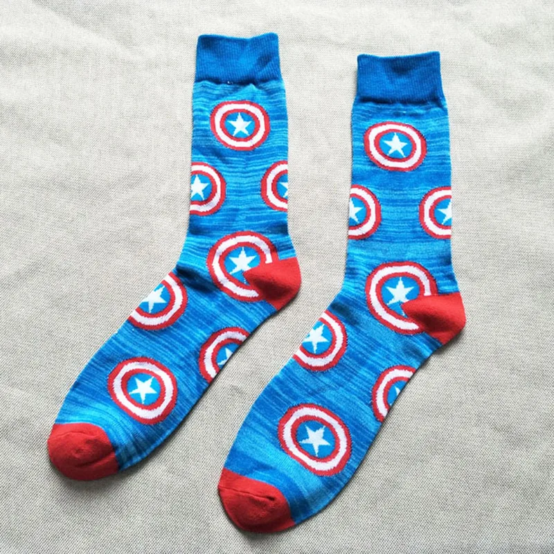 Disney Anime Socks Men Venom Spiderman Ironman Captain America Cartoon Novelty Funny Socks Skateboard Hip Hop
Disney Anime Socks Men Venom Spiderman Ironman Captain America Cartoon Novelty Funny Socks Skateboard Hip Hop