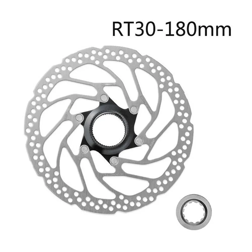 

Стальной дисковый тормозной ротор для горного велосипеда с замком и кольцом для горного велосипеда диаметром 180 мм, центральный замок для велосипедных запчастей SHIMAN0, аксессуары