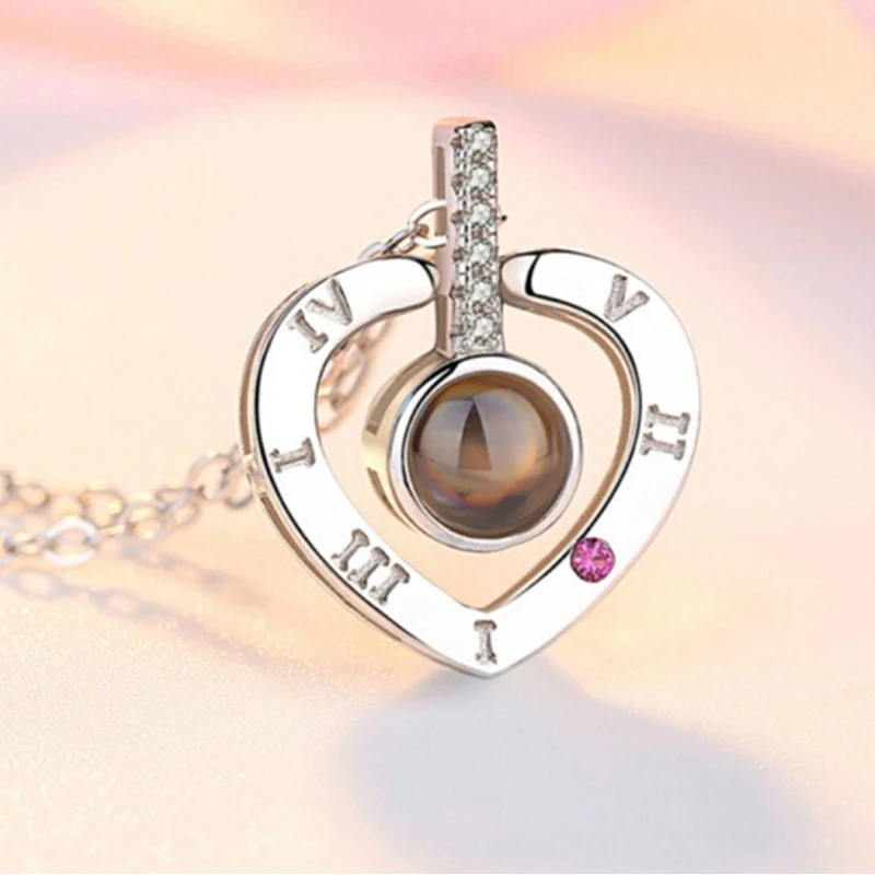 Fashion Romantic Couple Wedding Adjustable Rhinestone Heart Shaped Projection Necklace Ring Set
Fashion Romantic Couple Wedding Adjustable Rhinestone Heart Shaped Projection Necklace Ring Set