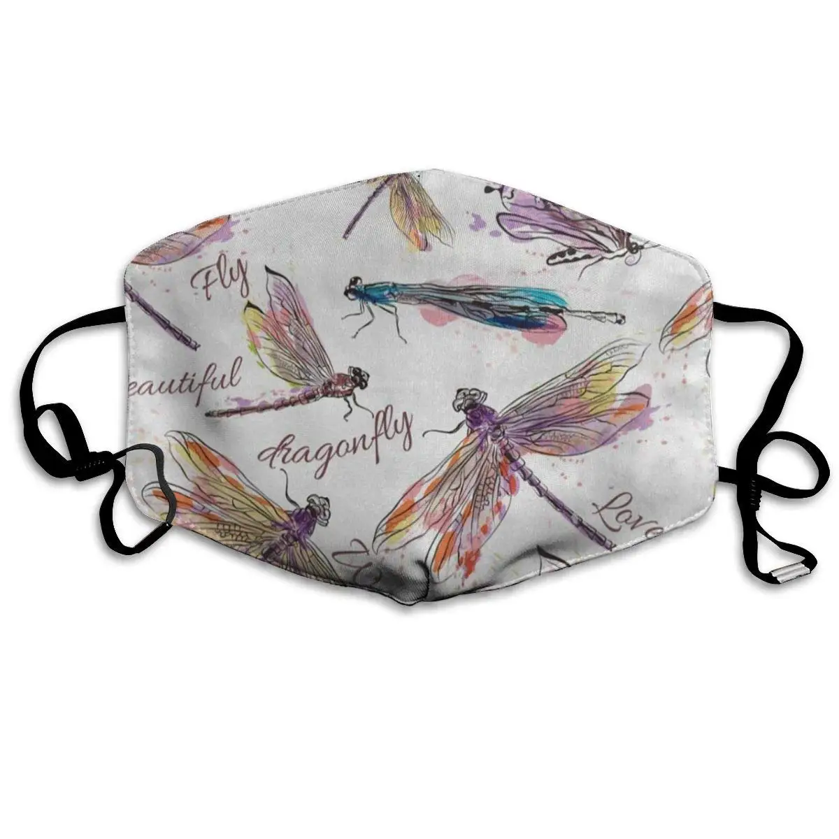 Vintage Dragonfly Butterfly Watercolor Stylish Dust Mouth Mask Reusable Anti-Dust Face Mask Adjustable Earloop Skin Protection
Vintage Dragonfly Butterfly Watercolor Stylish Dust Mouth Mask Reusable Anti-Dust Face Mask Adjustable Earloop Skin Protection