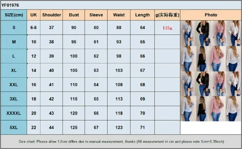Chiffon Blouses Women 2019 Autumn Fashion Long Sleeve V-neck white Shirt Office Blouse Slim Casual Tops Female Plus Size 2021 #5
Chiffon Blouses Women 2019 Autumn Fashion Long Sleeve V-neck white Shirt Office Blouse Slim Casual Tops Female Plus Size 2021 #5