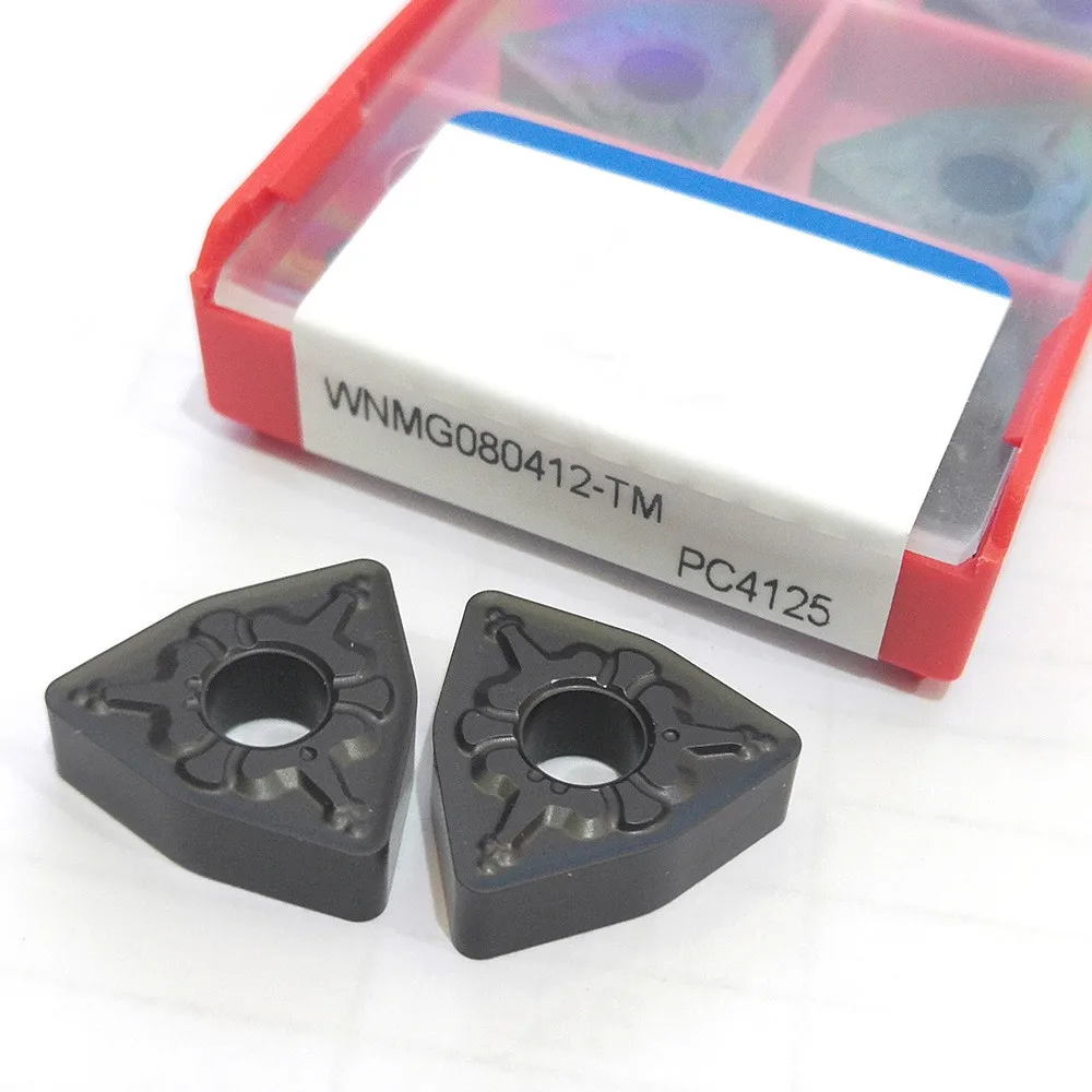 10pcs/lot WNMG080404-TM PC4125 WNMG080408-TM PC4125 WNMG080412-TM PC4125 CNC External Turning Tool Hard Alloy Lathe Cutter
10pcs/lot WNMG080404-TM PC4125 WNMG080408-TM PC4125 WNMG080412-TM PC4125 CNC External Turning Tool Hard Alloy Lathe Cutter