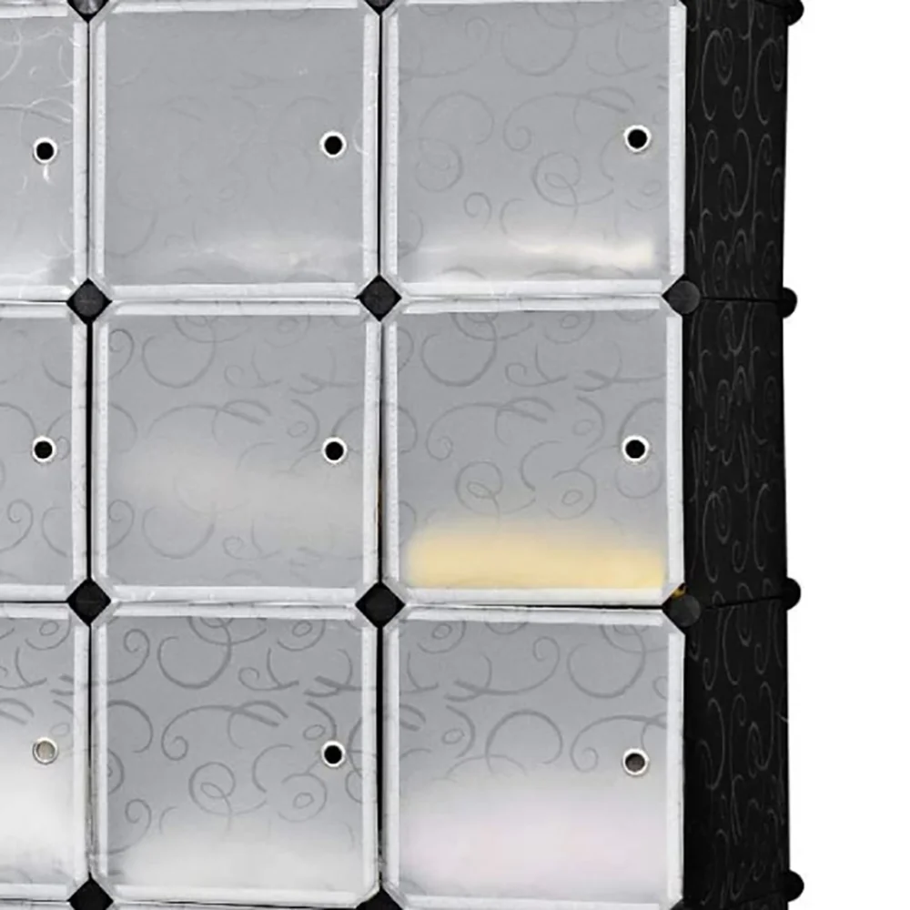 20 Cube Organizer Storage Shelves Design Modular Closet Cabinet with Hanging Rod 
20 Cube Organizer Storage Shelves Design Modular Closet Cabinet with Hanging Rod