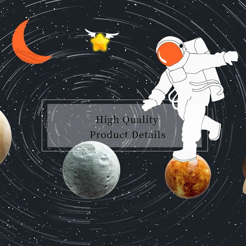 Astronaut Space Walking Canvas Painting Abstract Solar System Planets Wall Art Posters and Prints Nordic Living Room Home Decor | Дом и сад