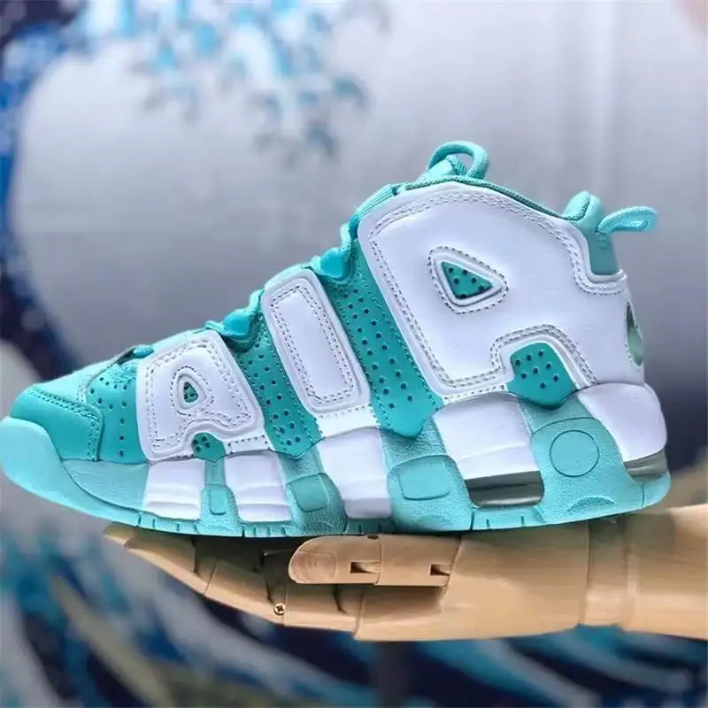 

New Airs Uptempos Shoes Brand Little White Red Force 1 Pink Blue Orange Yellow Sneakers Big Size 11 Unisex More Basketball Shoes