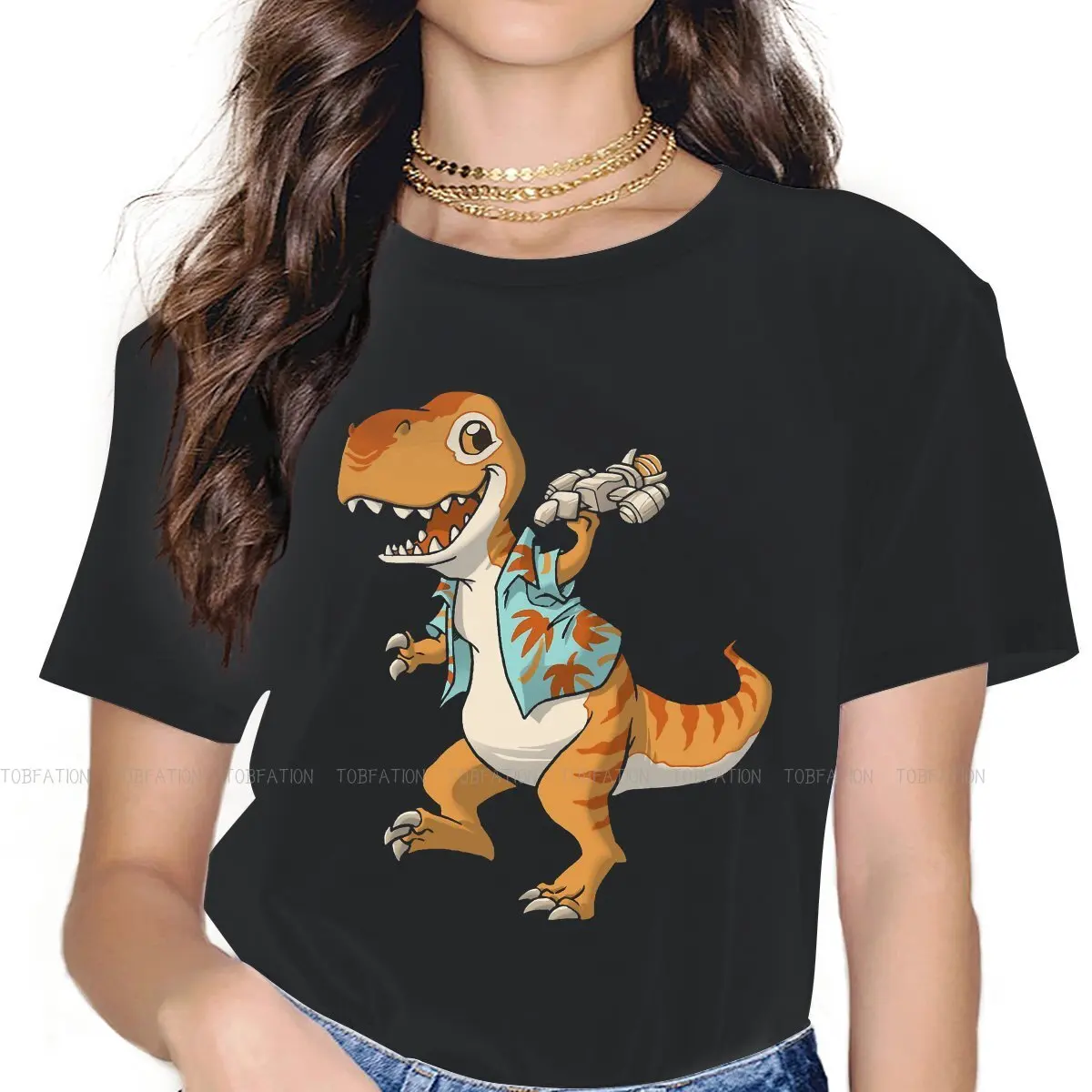 Dinosaur TShirt for Woman Girl Just Keep Flying Humor Summer Sweatshirts T Shirt Novelty New Design
Dinosaur TShirt for Woman Girl Just Keep Flying Humor Summer Sweatshirts T Shirt Novelty New Design