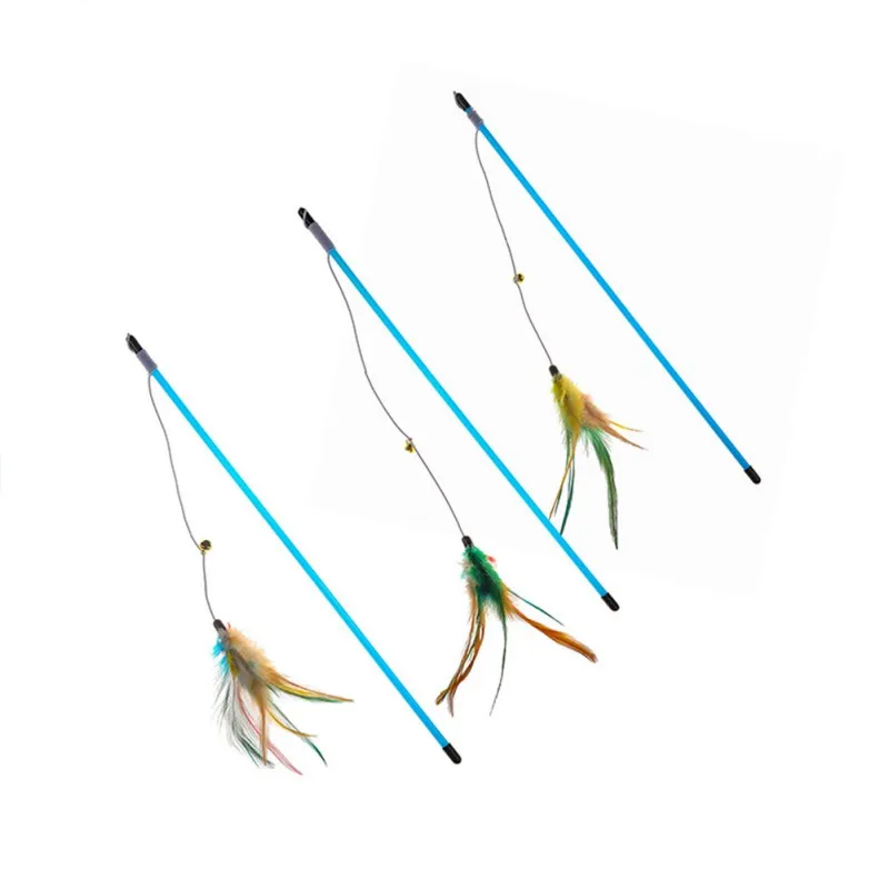 Smart Cat Toy Accessories Interactive Stick Feather Wand Toys Plastic Artificial Colorful Cat Teaser Toy Supplies Dropship
Smart Cat Toy Accessories Interactive Stick Feather Wand Toys Plastic Artificial Colorful Cat Teaser Toy Supplies Dropship