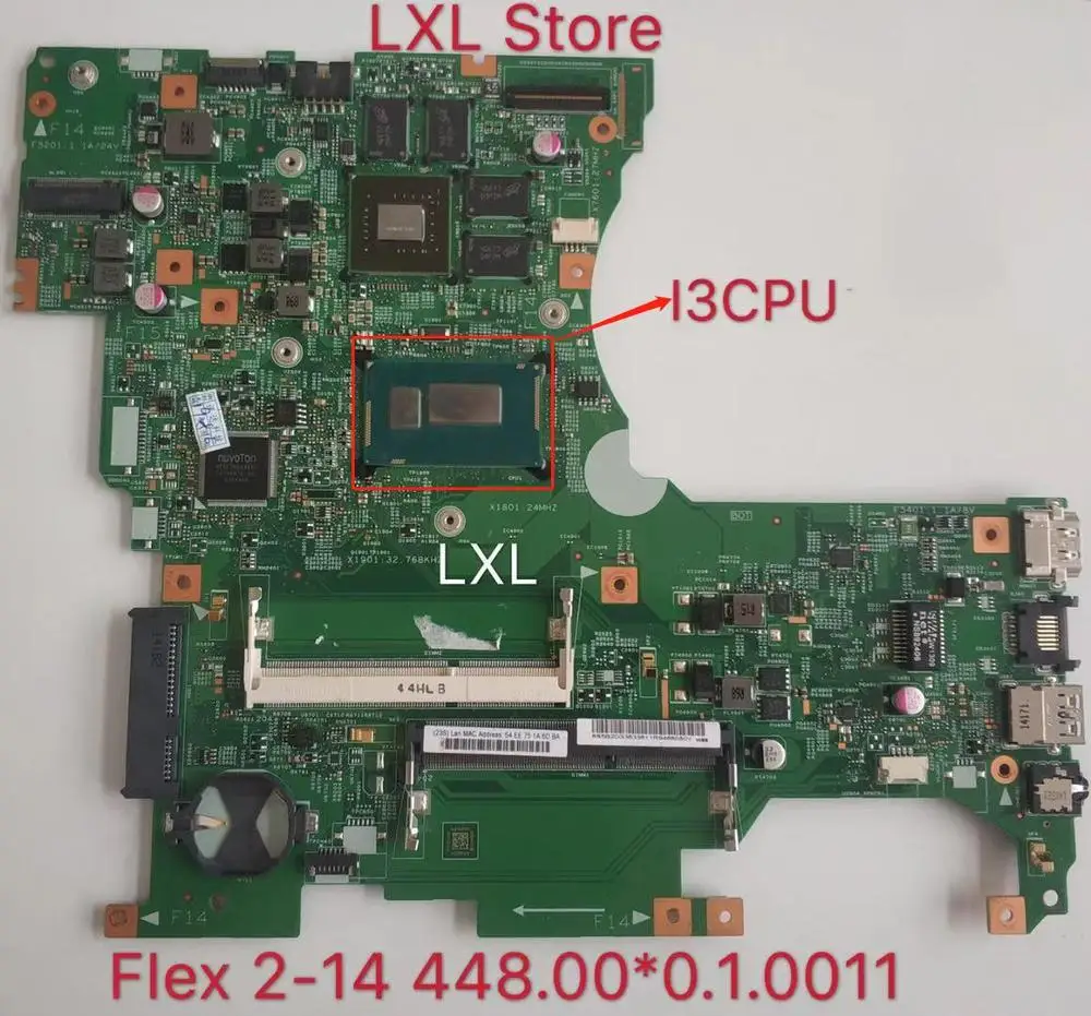 Новая материнская плата для ноутбука 13281-1 LF14M 448.00X01.0011 FLEX 2-14, материнская плата com CPU I3 DDR3 100% testa ok
Новая материнская плата для ноутбука 13281-1 LF14M 448.00X01.0011 FLEX 2-14, материнская плата com CPU I3 DDR3 100% testa ok