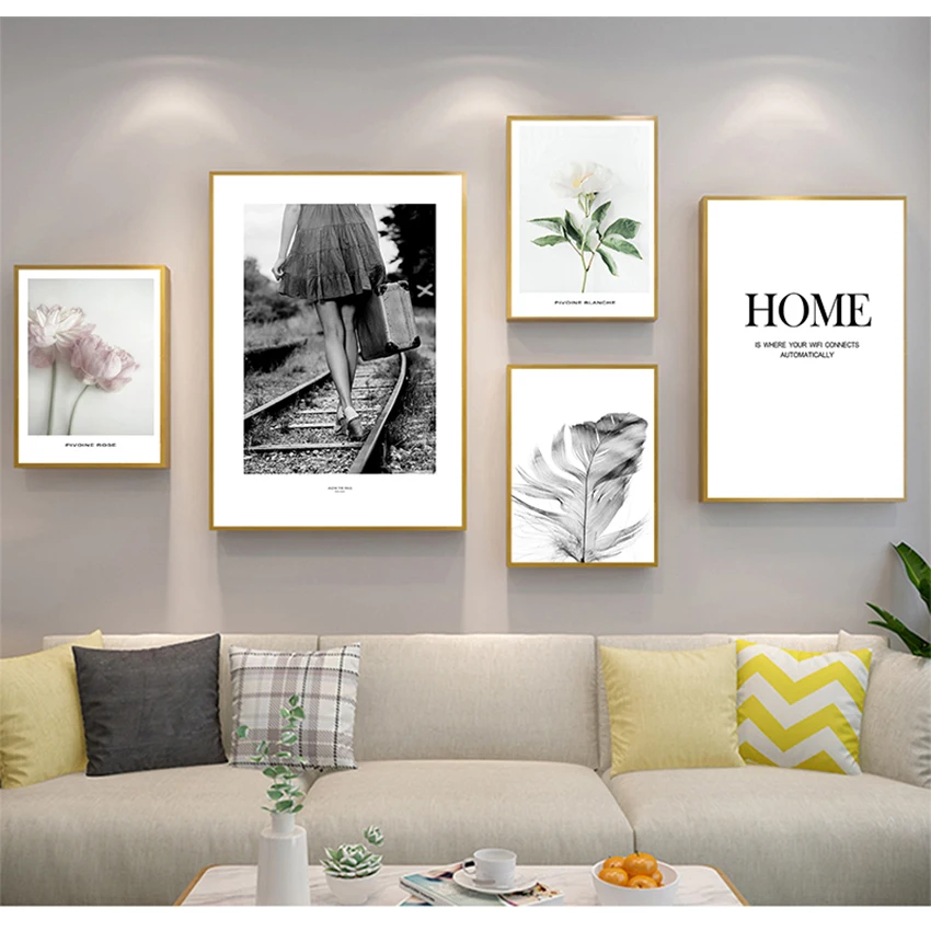 Wall Pictures For Living Room Bedroom Decor White Rose Pink Flower Feather Wall Art Canvas Painting Nordic s And Prints
Wall Pictures For Living Room Bedroom Decor White Rose Pink Flower Feather Wall Art Canvas Painting Nordic s And Prints