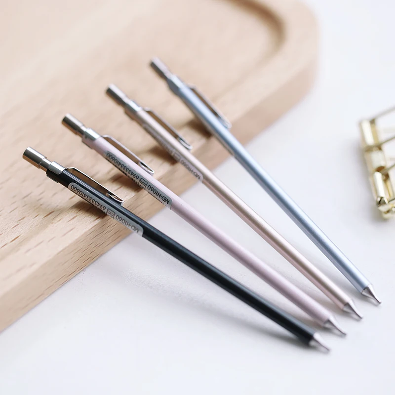 0.5mmMechanical Pencil Metal Color Mechanical Pencil Stationery School Office Stationery, Cute School Supplies
0.5mmMechanical Pencil Metal Color Mechanical Pencil Stationery School Office Stationery, Cute School Supplies