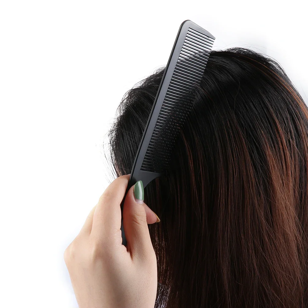 Black Hair Salon Comb Black Fine Cutting Comb With Pro Barber Hairdressing Comb
Black Hair Salon Comb Black Fine Cutting Comb With Pro Barber Hairdressing Comb