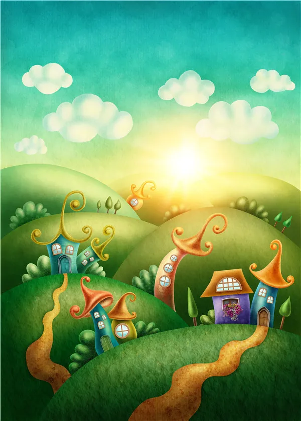 SHENGYONGBAO Art Fabric Custom Fairy Tale Photography Backdrops Props Children and baby theme Photo Studio Background 20702-55 
SHENGYONGBAO Art Fabric Custom Fairy Tale Photography Backdrops Props Children and baby theme Photo Studio Background 20702-55