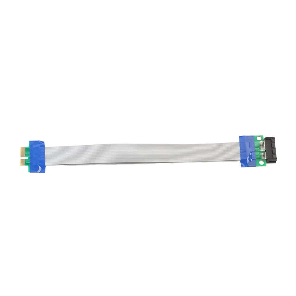 PCI-E 1X Удлинительный ленточный гибкий кабель PCI-Express с разъемом для переходных