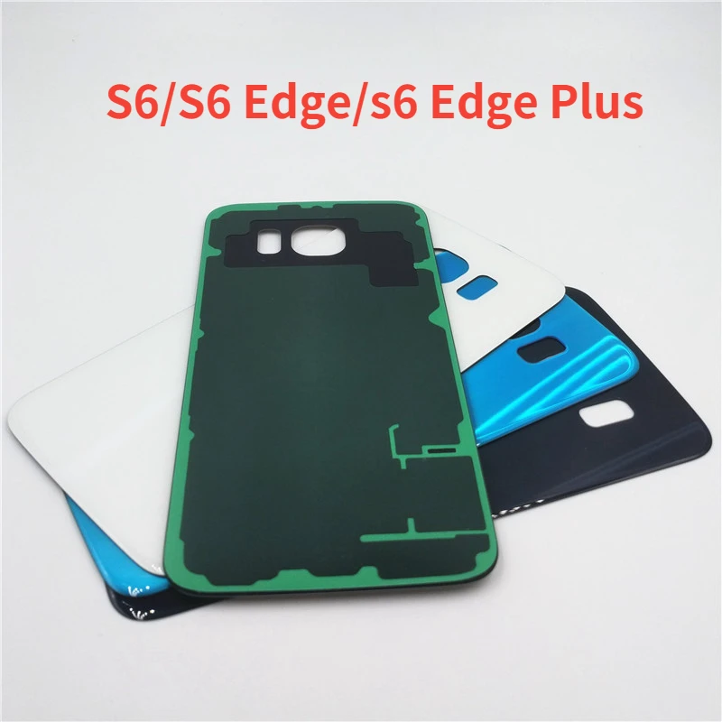 Крышка аккумулятора для Samsung Galaxy S6 G920 задняя крышка G925 G928 Edge + S6Edge Plus Задняя