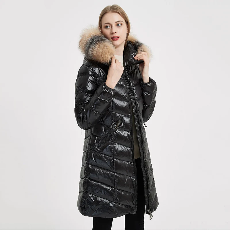 Luxury Real Fox Fur Collar Long Down Jacket for Women 2021 Winter Hooded Thick High Quality Duck Down Coat Feather Parka Women
Luxury Real Fox Fur Collar Long Down Jacket for Women 2021 Winter Hooded Thick High Quality Duck Down Coat Feather Parka Women
