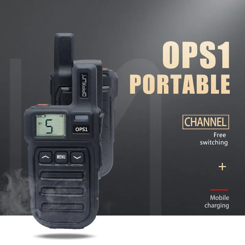OPPXUN OPS1 MINI Walkie Talkie Two Way Car Ham Radios Usb Fast Charger Headset UHF West Cb Radio Station Long Range Transceiver
OPPXUN OPS1 MINI Walkie Talkie Two Way Car Ham Radios Usb Fast Charger Headset UHF West Cb Radio Station Long Range Transceiver