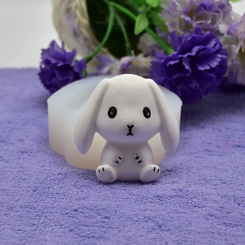1 pc 3D Easter Rabbit Mold Aromatherapy Candle Modeling Candle Decorations Bunny Fondant Cake Chocolate Desser Silicone Mold
1 pc 3D Easter Rabbit Mold Aromatherapy Candle Modeling Candle Decorations Bunny Fondant Cake Chocolate Desser Silicone Mold
