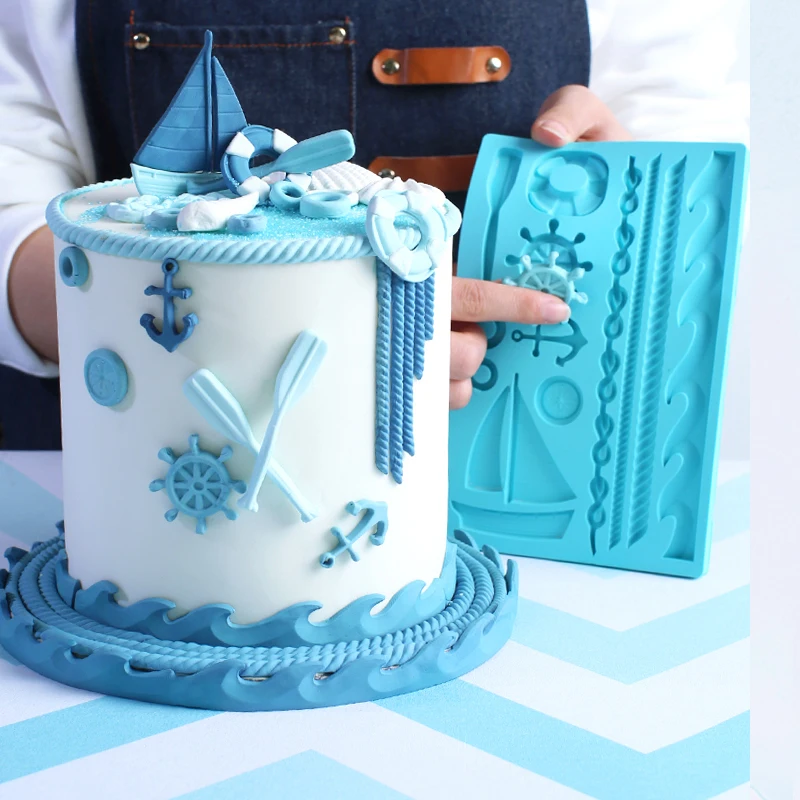 Силиконовая форма серия Океана форма для украшения тортов мастикой шоколадная форма инструменты для выпечки тортов DIY украшения тортов 
Силиконовая форма серия Океана форма для украшения тортов мастикой шоколадная форма инструменты для выпечки тортов DIY украшения тортов