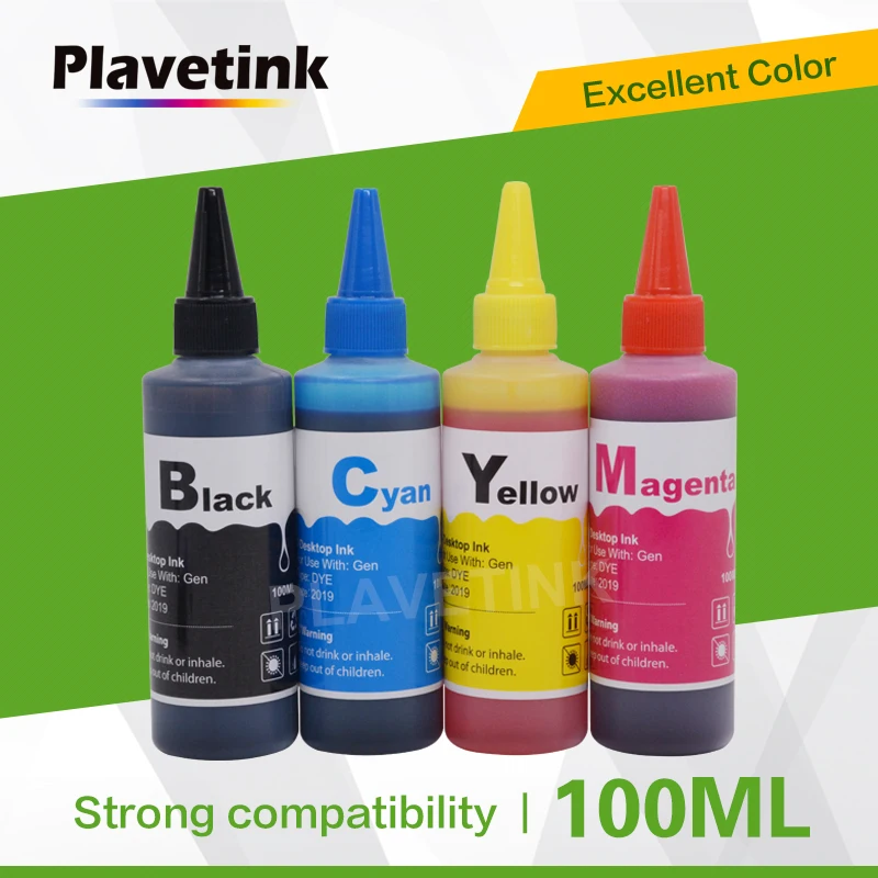 

Plavetink чернильная бутылка для 100 мл чернильного принтера, набор для заправки чернил для Canon PG 445 CL 446 XL для Pixma iP2840 MG2440 струйных принтеров