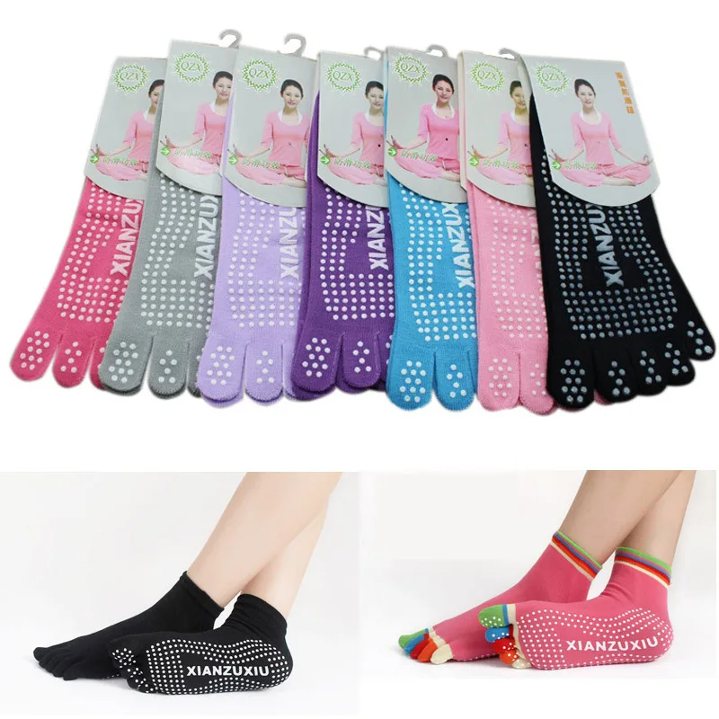 1pair Women Five Fingers Yoga Socks Female Sports Sock Home Gym Fitness Workout Pilates Non-Slip Breathable Yoga Socks
1pair Women Five Fingers Yoga Socks Female Sports Sock Home Gym Fitness Workout Pilates Non-Slip Breathable Yoga Socks