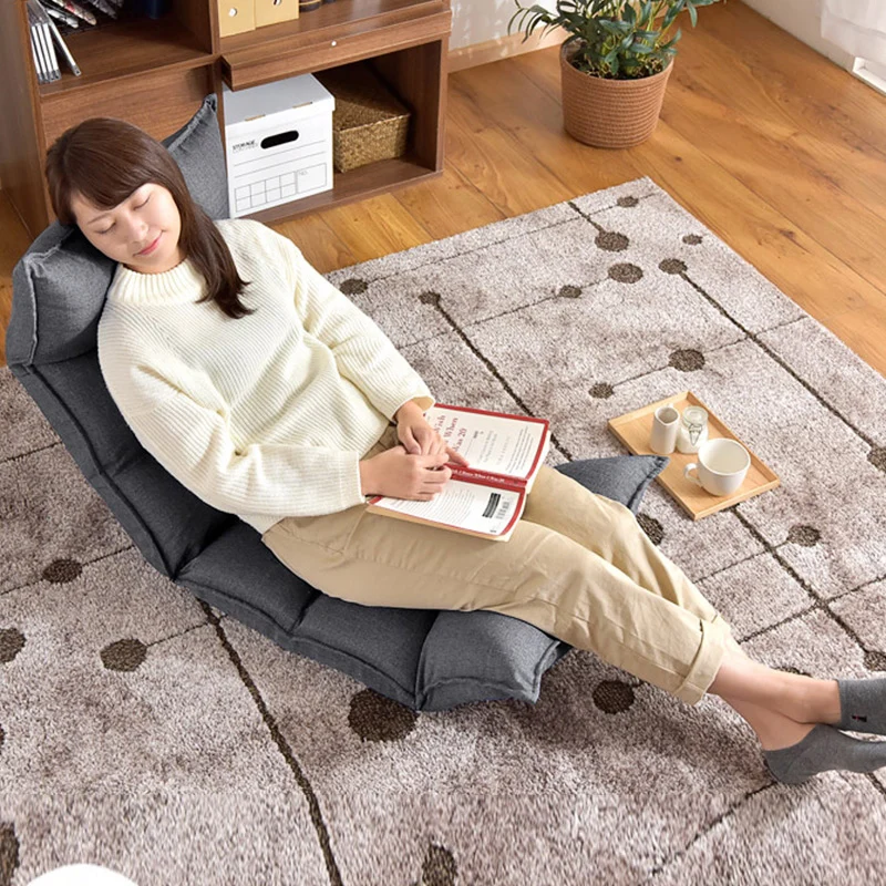 Japanese Style Furniture Floor Chair Foldable Legless Chair lazy boy upholstery sofa fabric
Japanese Style Furniture Floor Chair Foldable Legless Chair lazy boy upholstery sofa fabric