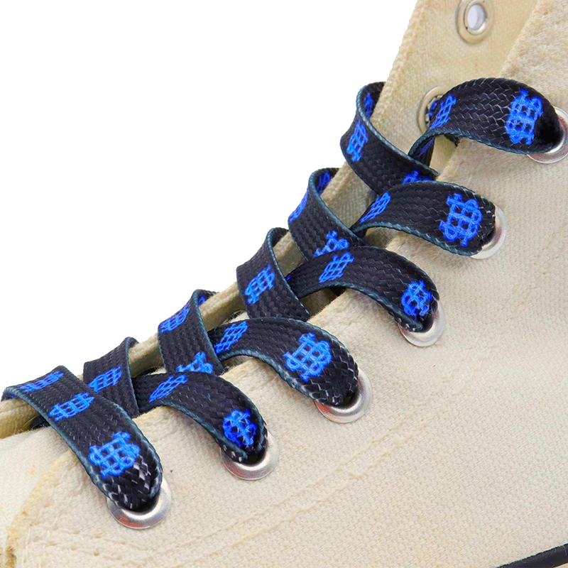 Coolstring 1CM Wide Polyester Trendy Shoe Accessories Boots Canvas For Unisex Adult&Kid Flat Black Laces Blue Special Pattern V2
Coolstring 1CM Wide Polyester Trendy Shoe Accessories Boots Canvas For Unisex Adult&Kid Flat Black Laces Blue Special Pattern V2