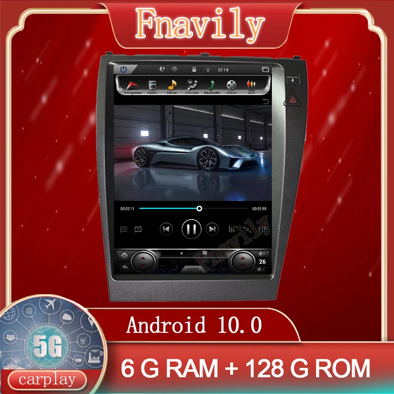 Android 10 Car Radio For lexus ES240 ES300 ES330 ES350 Autoradio Dvd Player GPS Navigation Vertical Screen Tesla Style 10.4"
Android 10 Car Radio For lexus ES240 ES300 ES330 ES350 Autoradio Dvd Player GPS Navigation Vertical Screen Tesla Style 10.4"