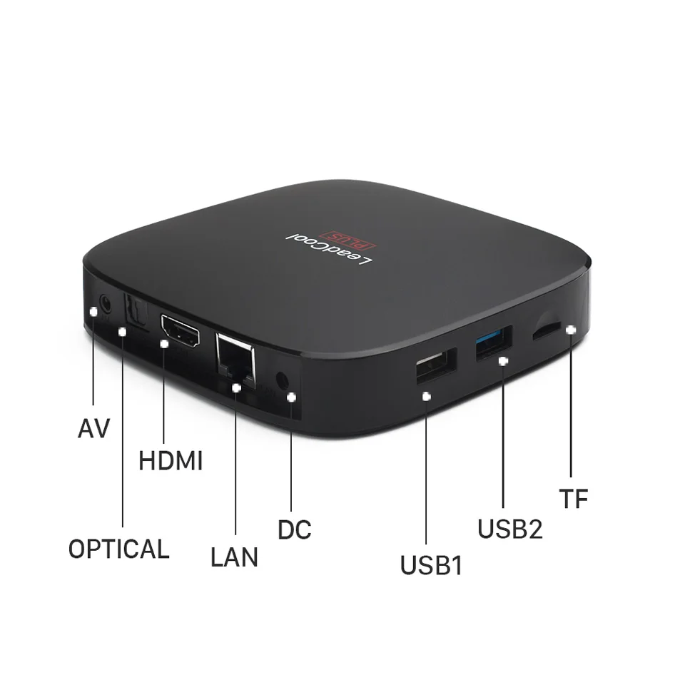 Leadcool Plus TV BOX Android 9.0 RK3318 Quad Core 2G16G FULL HD 1080P 2.4GHz Wifi Smart TV 4K Media Player Android Set-Top BOX
Leadcool Plus TV BOX Android 9.0 RK3318 Quad Core 2G16G FULL HD 1080P 2.4GHz Wifi Smart TV 4K Media Player Android Set-Top BOX