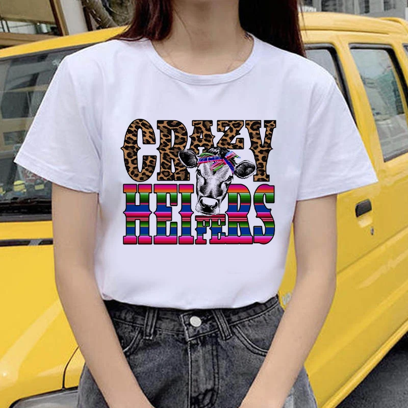 Funny Cows Printed Women T Shirt Cartoon Short Sleeves Women Shirt Cute Female T-shirt Kawaii Tees Fashion Clothing
Funny Cows Printed Women T Shirt Cartoon Short Sleeves Women Shirt Cute Female T-shirt Kawaii Tees Fashion Clothing