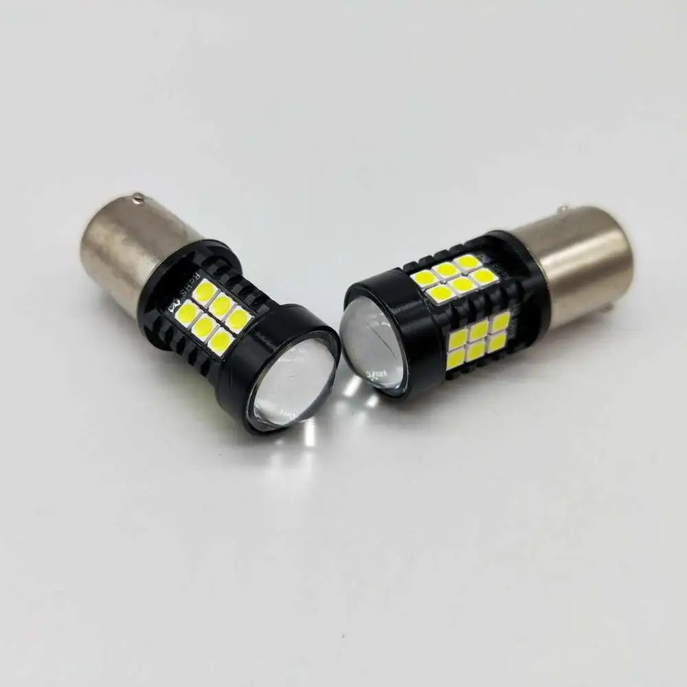 2 шт. P21W 1156 BA15S 27SMD линза 5050 светодиодный Авто Обратный DRL Автомобильный свет 12 В автомобильная лампа для универсального
2 шт. P21W 1156 BA15S 27SMD линза 5050 светодиодный Авто Обратный DRL Автомобильный свет 12 В автомобильная лампа для универсального