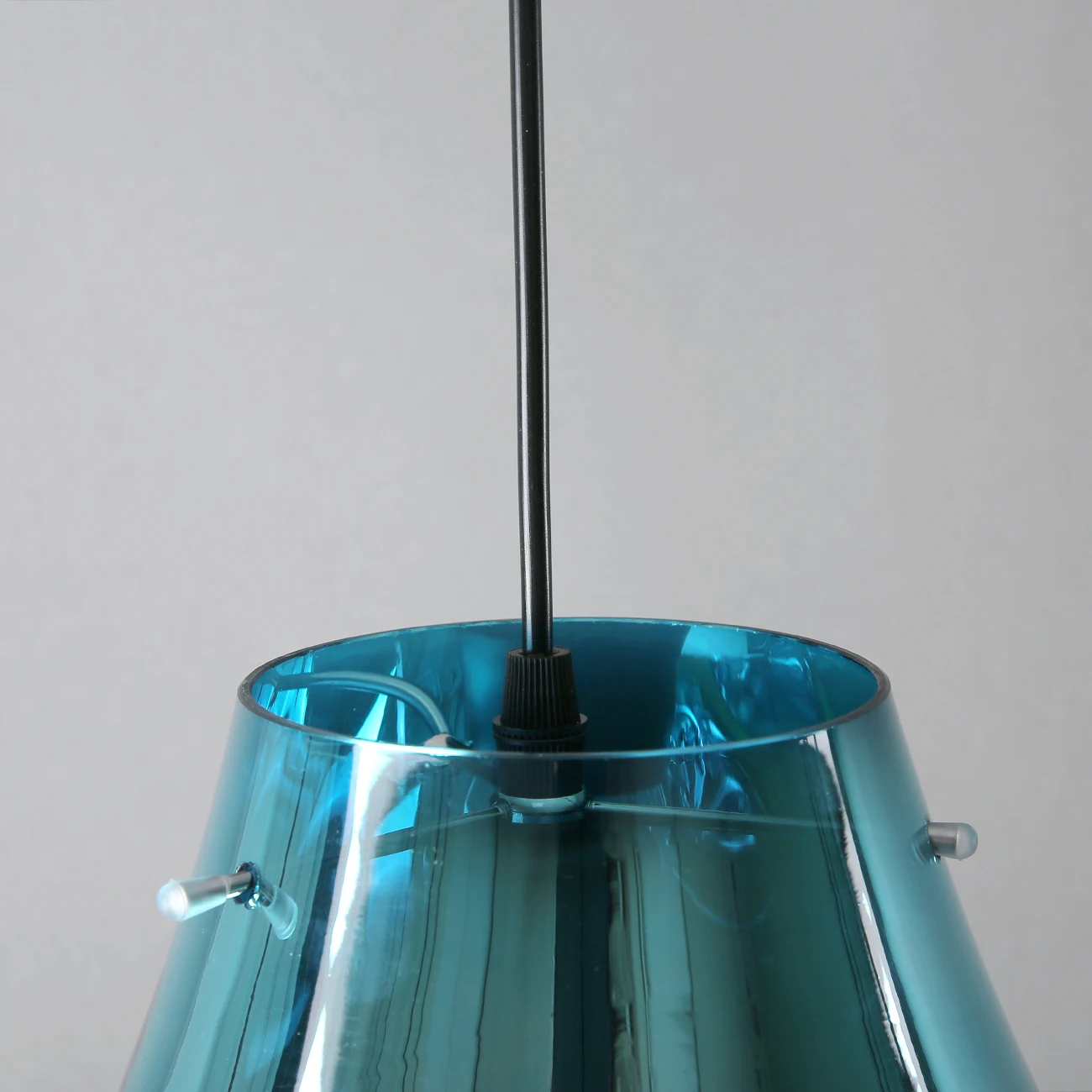 Современная Минималистичная цветная стеклянная светодиодная Подвесная лампа