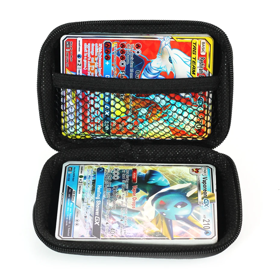 50pcs Capacity Pokemon card storage bag Pokemones game Pokmon card storage box Top Toy
50pcs Capacity Pokemon card storage bag Pokemones game Pokmon card storage box Top Toy