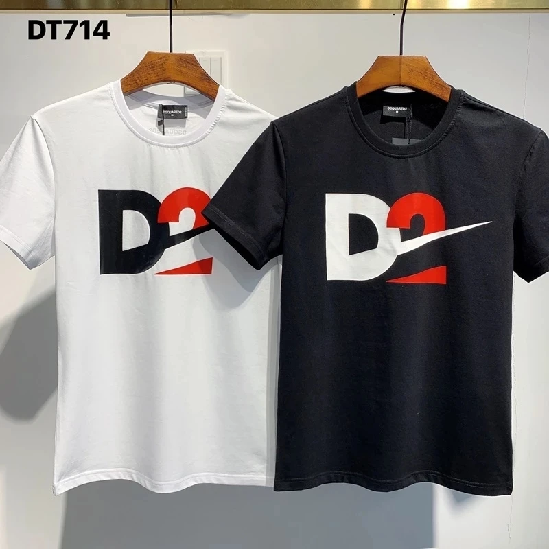 D2 Classic Men/Women Street Hip-Hop Round Neck Short-Sleeved T-Shirt Cotton Locomotive Letter Printing Casual Tee DT714
D2 Classic Men/Women Street Hip-Hop Round Neck Short-Sleeved T-Shirt Cotton Locomotive Letter Printing Casual Tee DT714