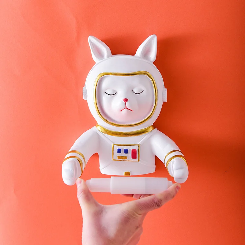 Nordic Style Home Decor Animal Astronaut Wall-mounted Toilet Paper Dispenser Cute Luxury Tissue Box Roll Paper Tube
Nordic Style Home Decor Animal Astronaut Wall-mounted Toilet Paper Dispenser Cute Luxury Tissue Box Roll Paper Tube
