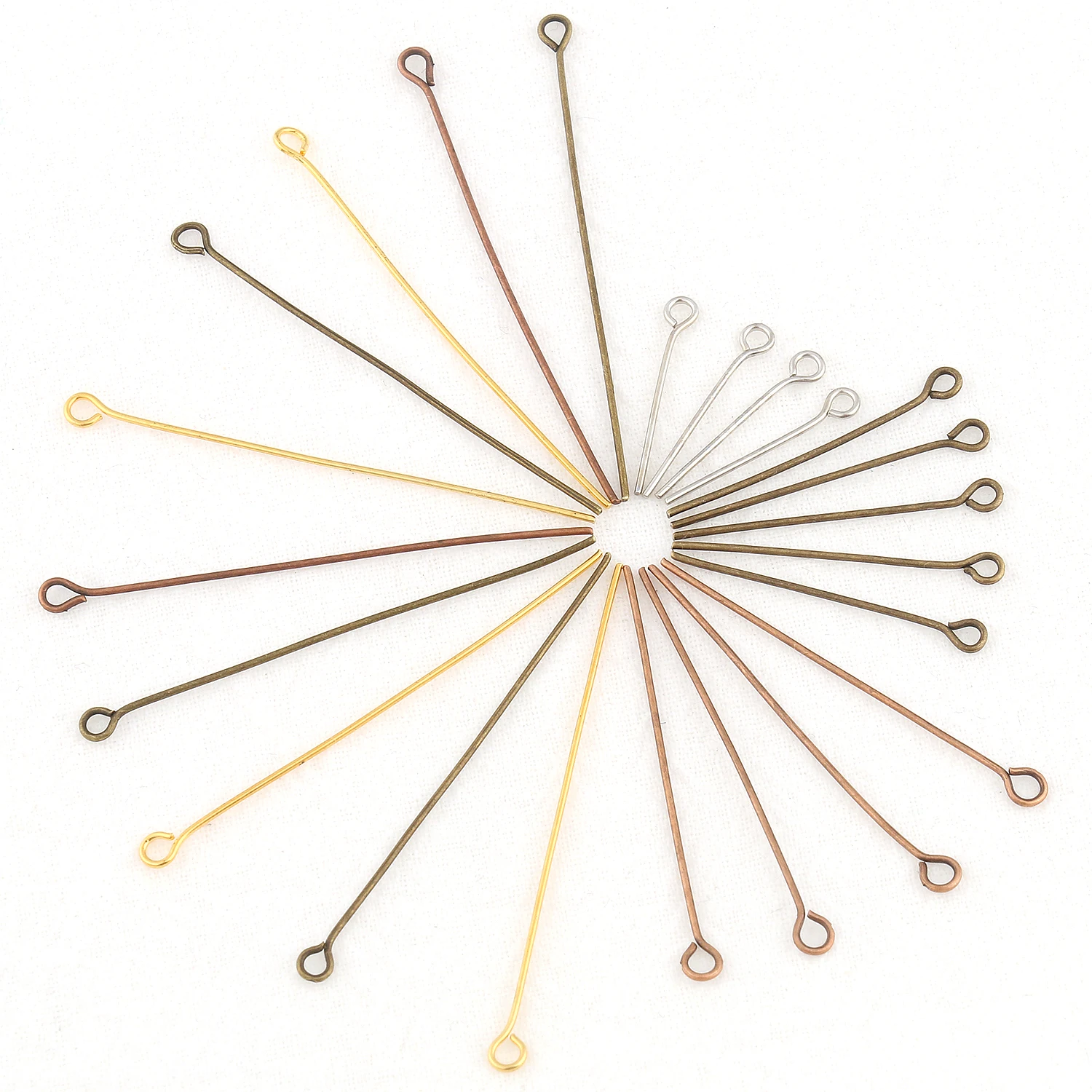 Штифты с глазками классические, 20/30/40/50 мм, 200 шт. 
Штифты с глазками классические, 20/30/40/50 мм, 200 шт.