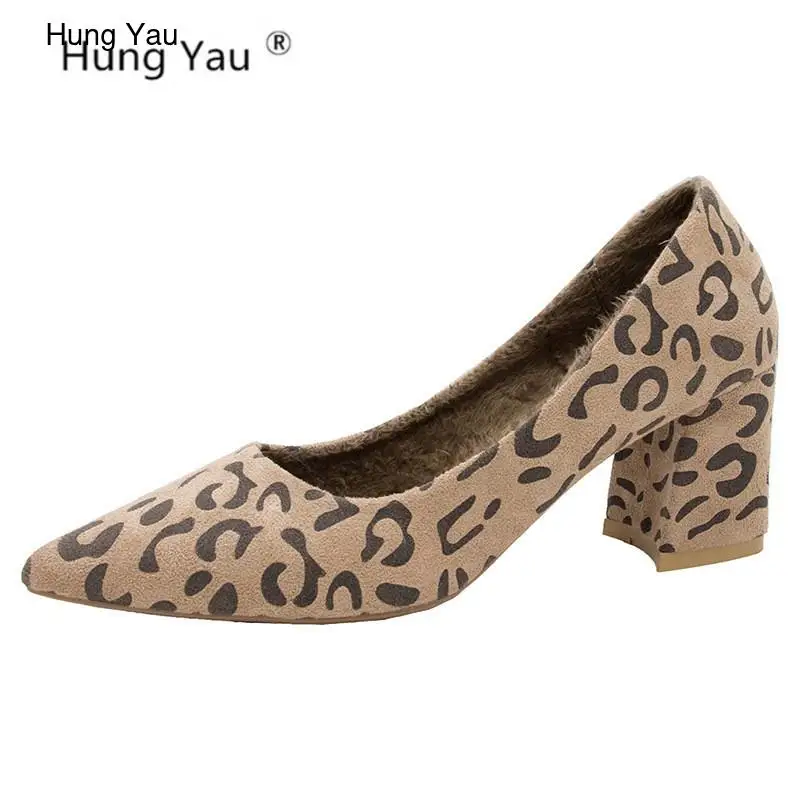 Shoes For Women High Thick Heels Classic Pumps Autumn Winter Sapato Shallow Leather Pionted Toe Casual Black Shoes Size 35-39
Shoes For Women High Thick Heels Classic Pumps Autumn Winter Sapato Shallow Leather Pionted Toe Casual Black Shoes Size 35-39