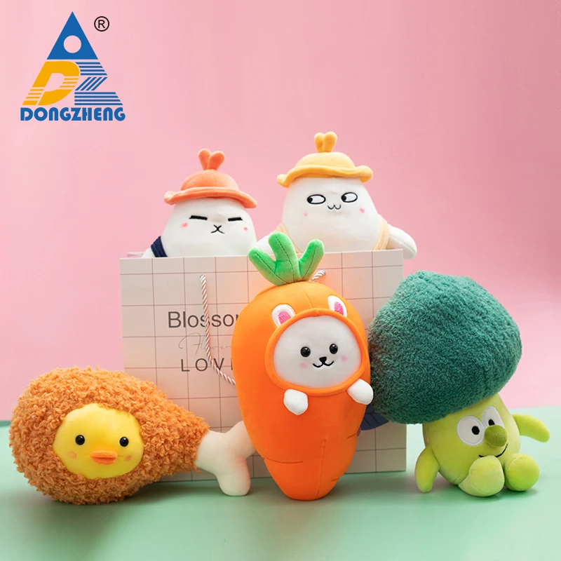 Cute Vegetable Doll Stuffed Toy Funny Face Cauliflower Boy Doll Toys Carrot Fried Chicken Legs Stuffed Animals for Boy Birthday
Cute Vegetable Doll Stuffed Toy Funny Face Cauliflower Boy Doll Toys Carrot Fried Chicken Legs Stuffed Animals for Boy Birthday
