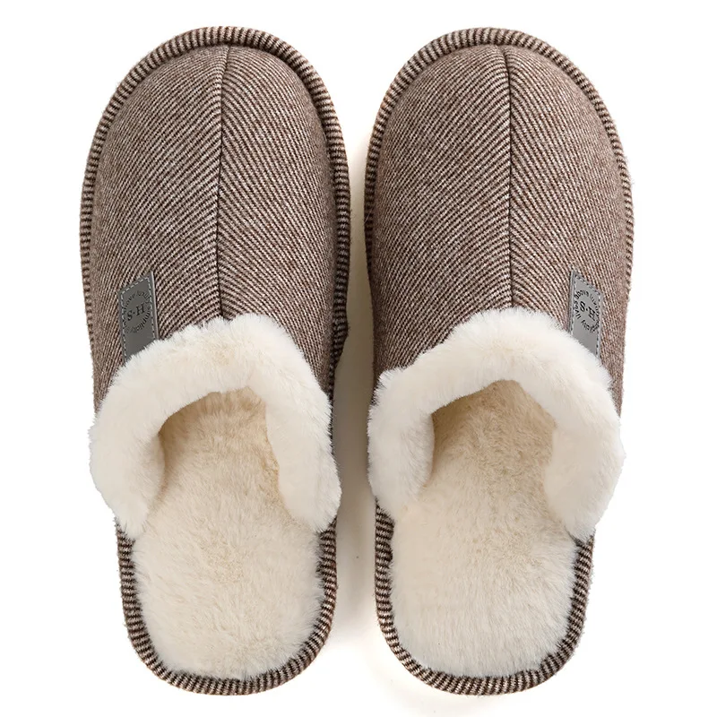 Men and Women Cotton Slippers Women's Autumn and Winter Plus Velvet Warm Couple Home Fur Wool Slippers Home ShoesCotton Slippers
Men and Women Cotton Slippers Women's Autumn and Winter Plus Velvet Warm Couple Home Fur Wool Slippers Home ShoesCotton Slippers