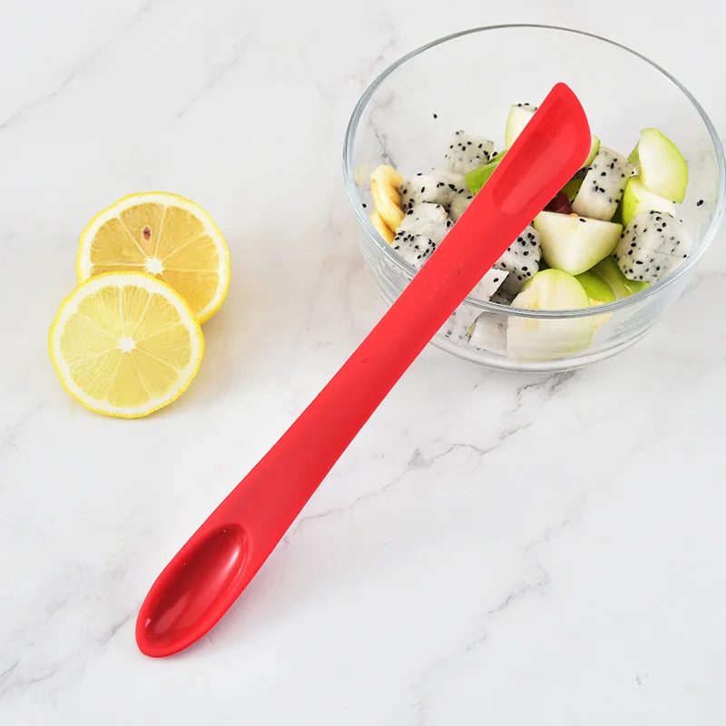 Kitchen Silicone Multifunction Scraper Trumpet Mini Silicone Spatula Cake Scraper Kitchen Dual-purpose Cream Spatula Baking Tool 
Kitchen Silicone Multifunction Scraper Trumpet Mini Silicone Spatula Cake Scraper Kitchen Dual-purpose Cream Spatula Baking Tool