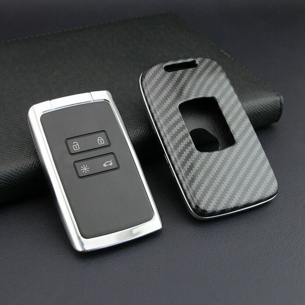 Carbon Fiber Car Key Case Keychain Case For Renault Kadjar Megane Koleos BlackKey Fob Case Cover Key Car Decoration Key Case
Carbon Fiber Car Key Case Keychain Case For Renault Kadjar Megane Koleos BlackKey Fob Case Cover Key Car Decoration Key Case