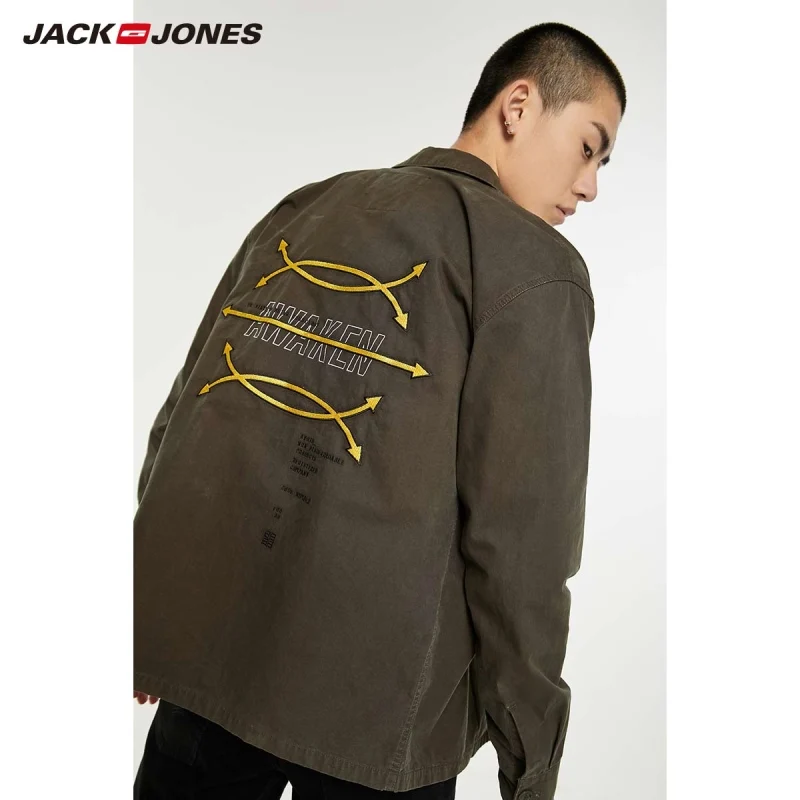 JackJones Men's 100% Cotton Turn-down Collar Embroidered Sporty Streetwear Cargo Jackets|219321518
JackJones Men's 100% Cotton Turn-down Collar Embroidered Sporty Streetwear Cargo Jackets|219321518