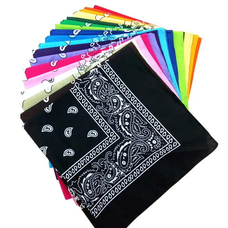 Fashion Multi-function Hip Hop Polyester Bandana Square Scarf 55cm*55cm Outdoor Cycling Riding Headband Printed
Fashion Multi-function Hip Hop Polyester Bandana Square Scarf 55cm*55cm Outdoor Cycling Riding Headband Printed