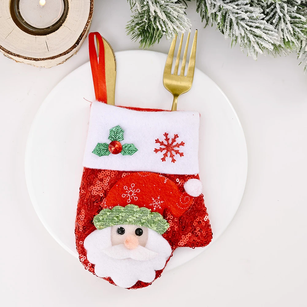 16*9cm Socks Christmas Stocking Gift Bag Sequined Gloves Cutlery Set Candy Tree Multi Shape Christmas Stocking
16*9cm Socks Christmas Stocking Gift Bag Sequined Gloves Cutlery Set Candy Tree Multi Shape Christmas Stocking